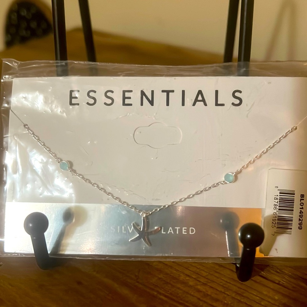ESSENTIALS ANKLE BRACELET SILVER PLATED